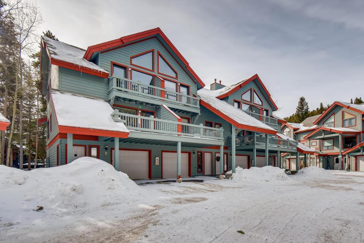 Pinecreek #F - 3 Bedroom - Close To Town - Shuttle To Slopes - Pool And Hot Tub Access Breckenridge Exterior photo